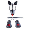 Kinky Puppy Kit Puppy 6 Pièces Noir-Rouge